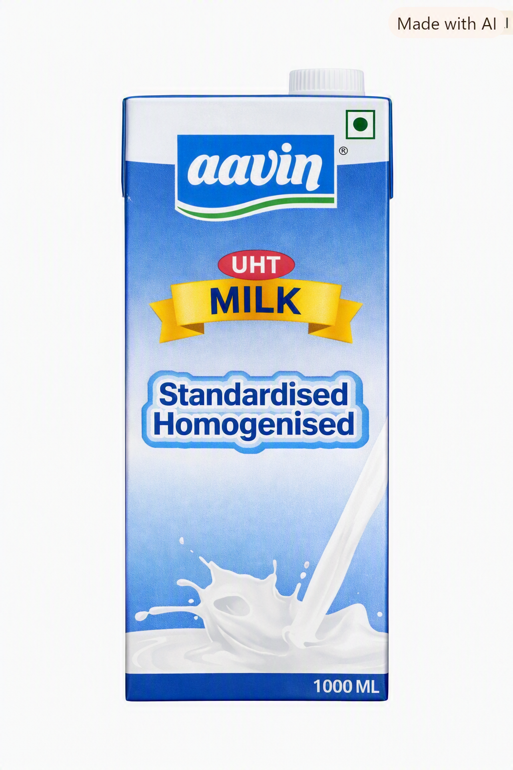 Aavin UHT Milk - 1000 ML