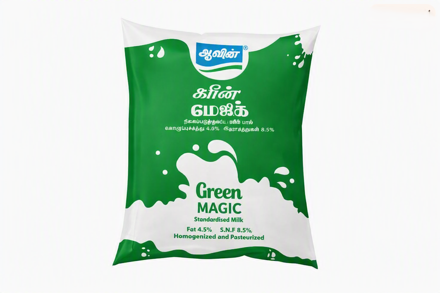 Aavin Green (Balanced Milk)